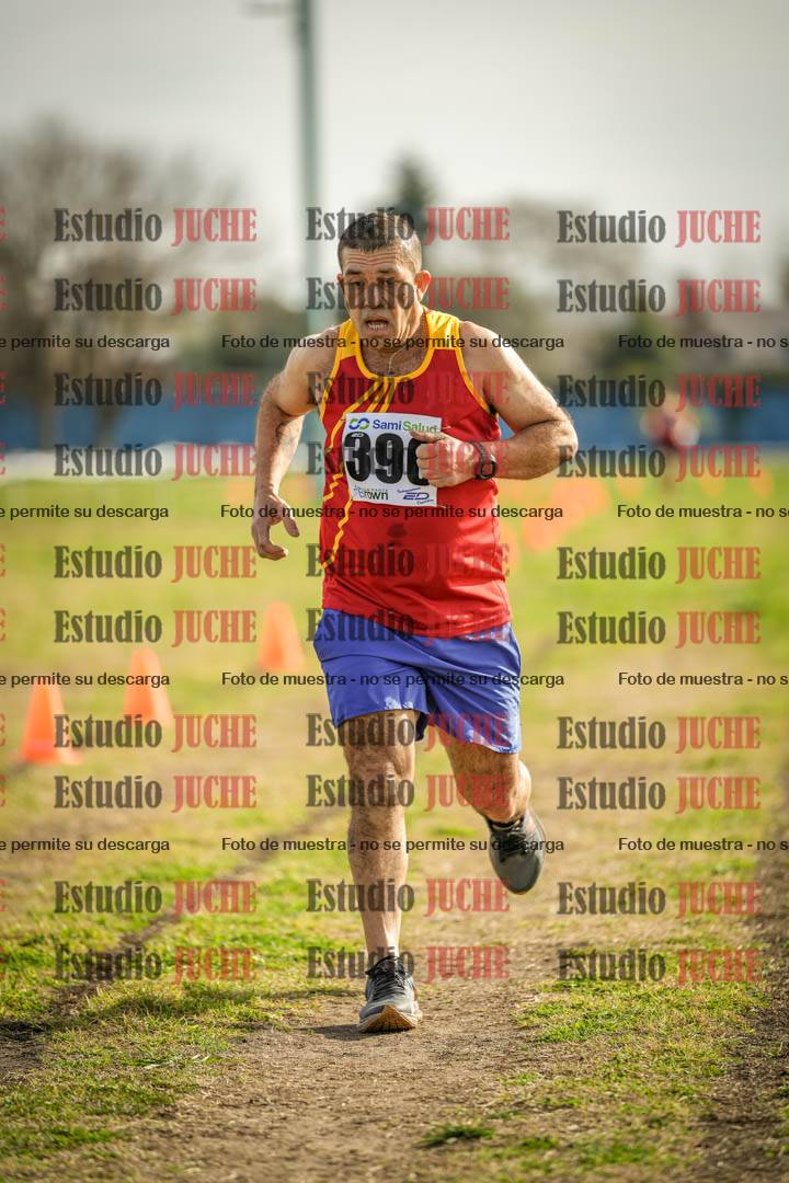 Fotos de la llegada del cross de 4000 m - varones