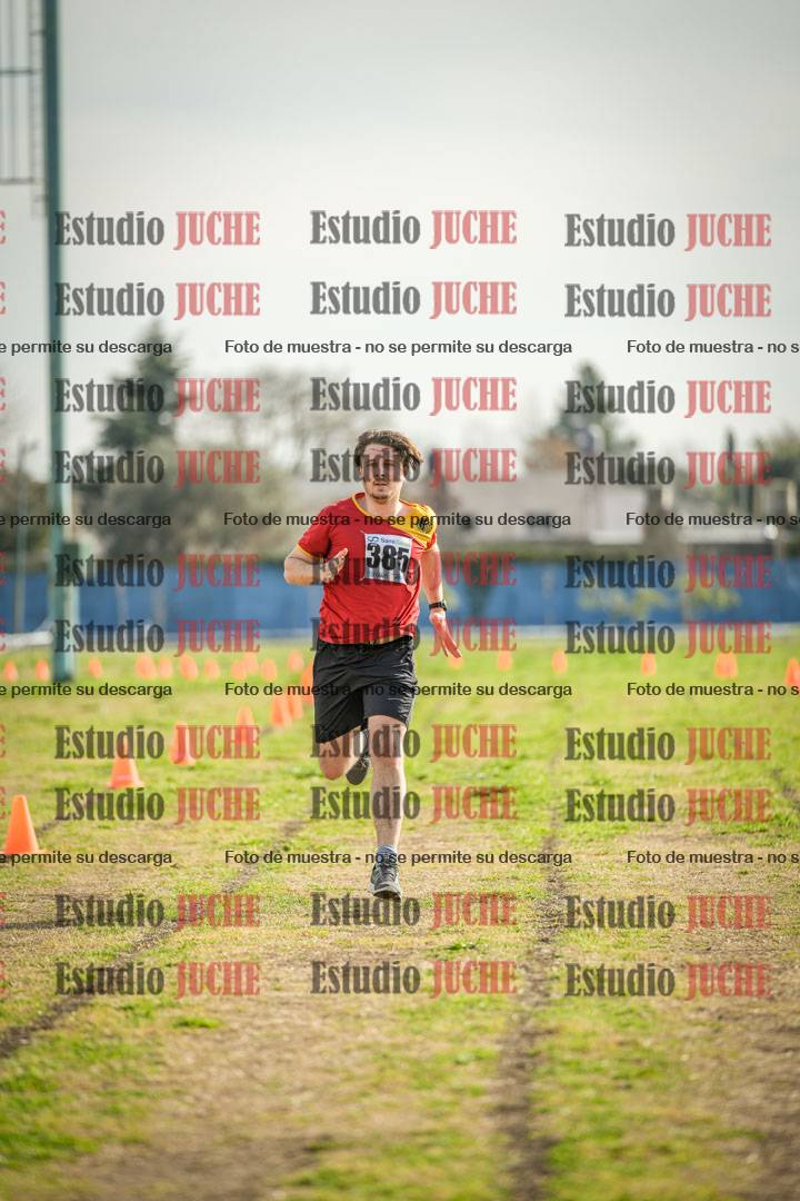 Fotos de la llegada del cross de 4000 m - varones
