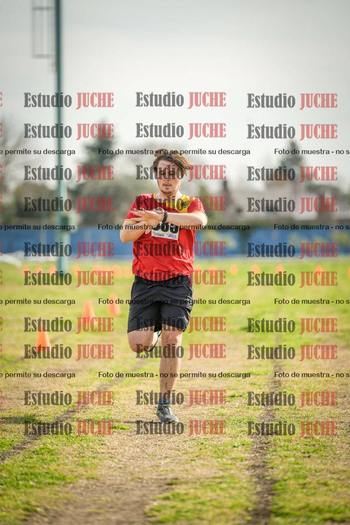 Fotos de la llegada del cross de 4000 m - varones