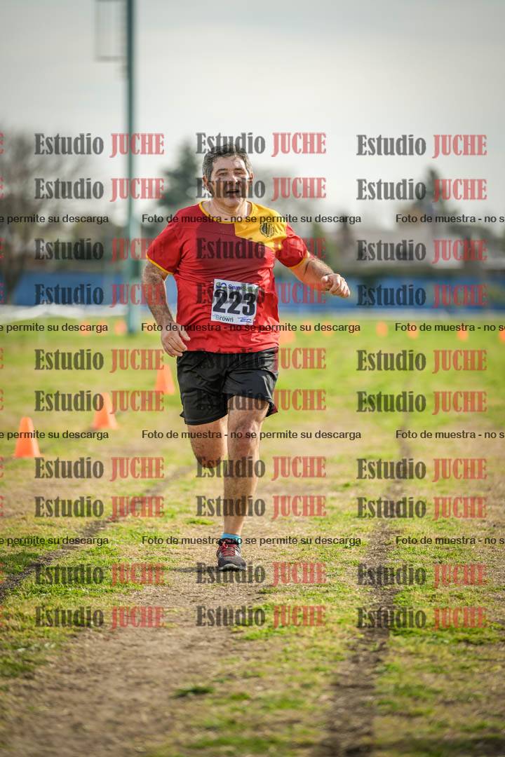 Fotos de la llegada del cross de 4000 m - varones