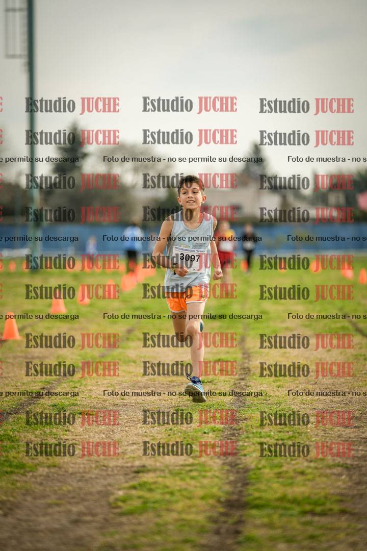 Fotos de la llegada del cross de 1000 m