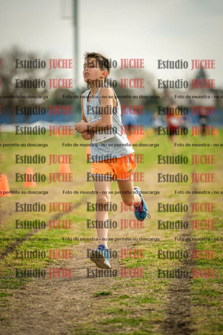 Fotos de la llegada del cross de 1000 m