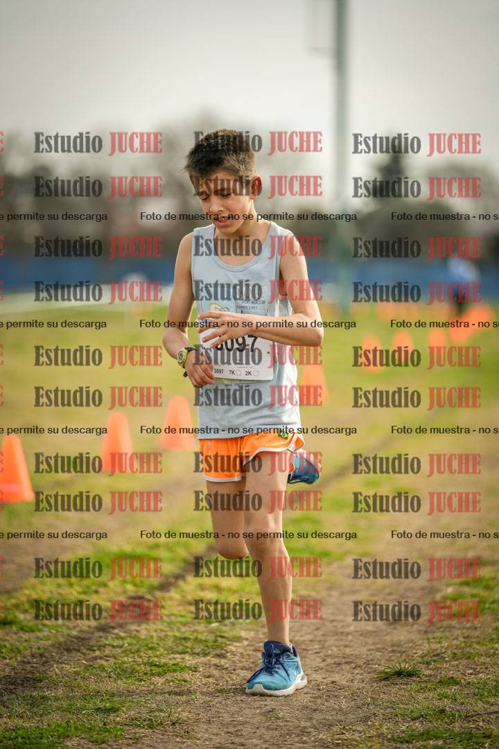 Fotos de la llegada del cross de 1000 m