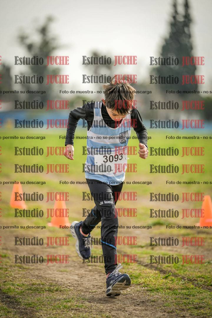 Fotos de la llegada del cross de 1000 m