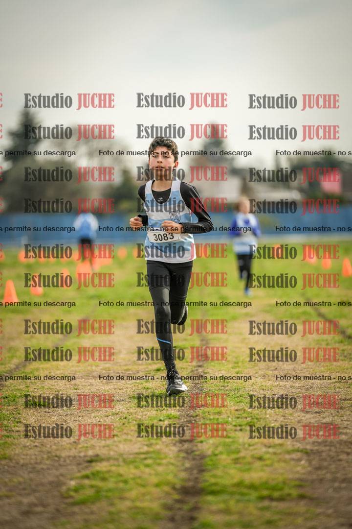 Fotos de la llegada del cross de 1000 m