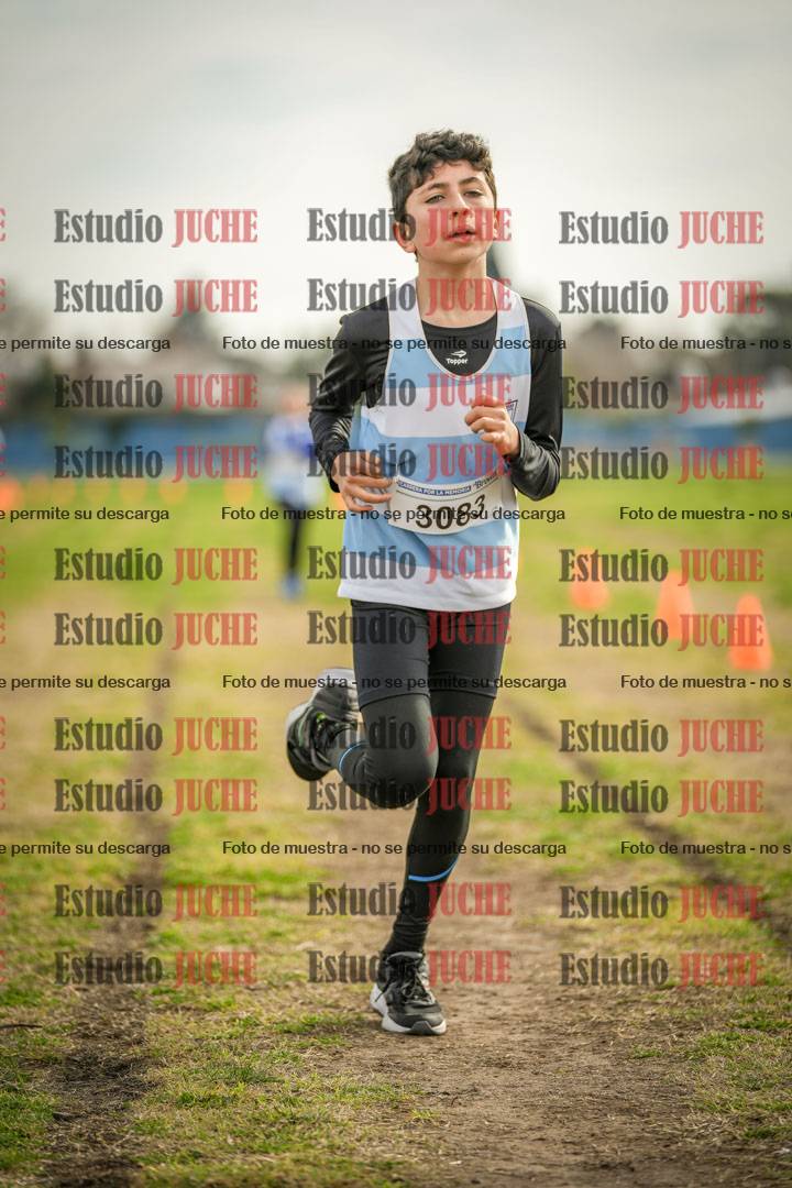 Fotos de la llegada del cross de 1000 m