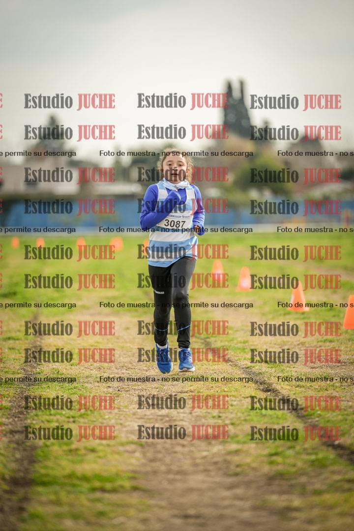 Fotos de la llegada del cross de 1000 m