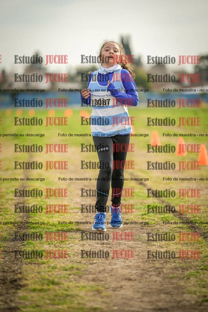 Fotos de la llegada del cross de 1000 m