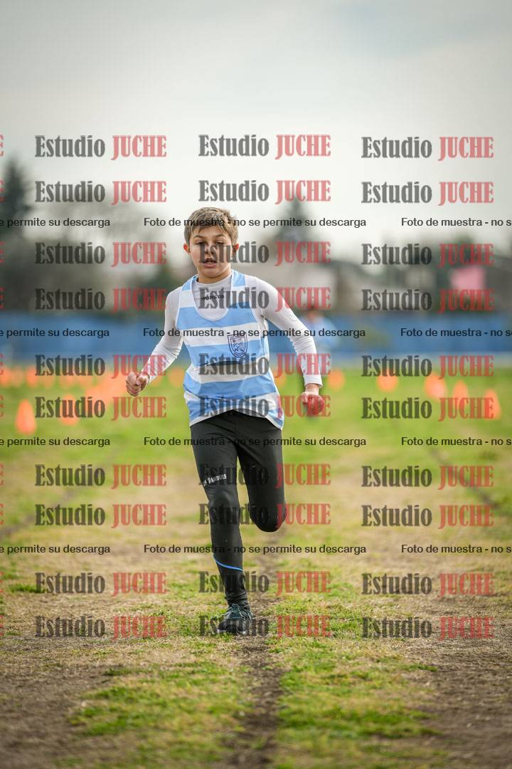 Fotos de la llegada del cross de 1000 m