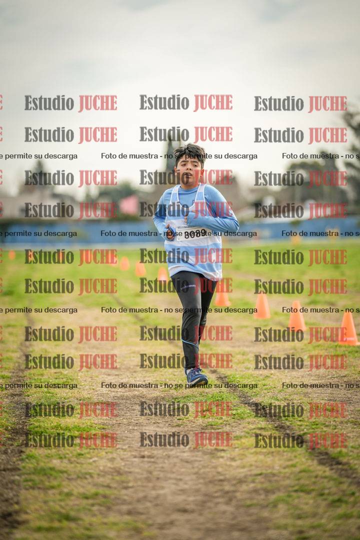 Fotos de la llegada del cross de 1000 m