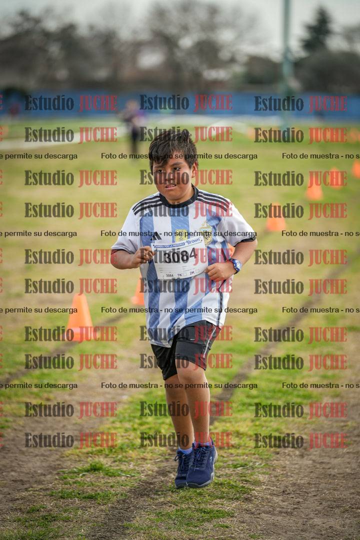 Fotos de la llegada del cross de 1000 m