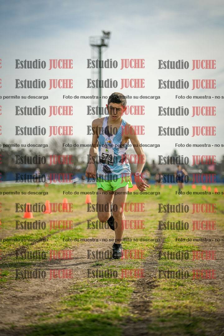 Fotos de la llegada del cross de 1500 m