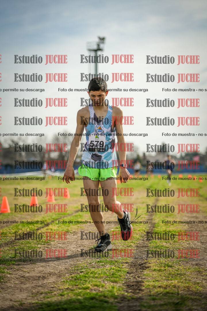 Fotos de la llegada del cross de 1500 m