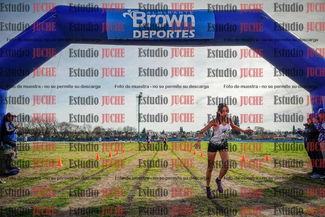 Fotos de la llegada del cross de 1500 m