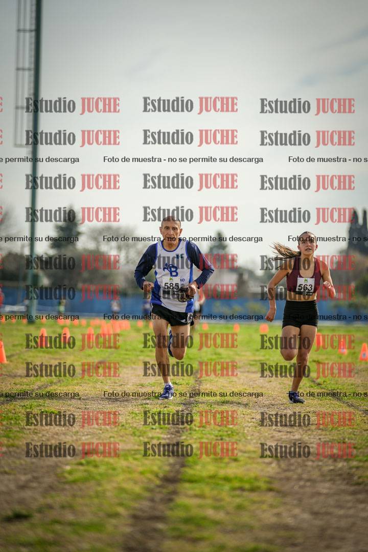 Fotos de la llegada del cross de 1500 m
