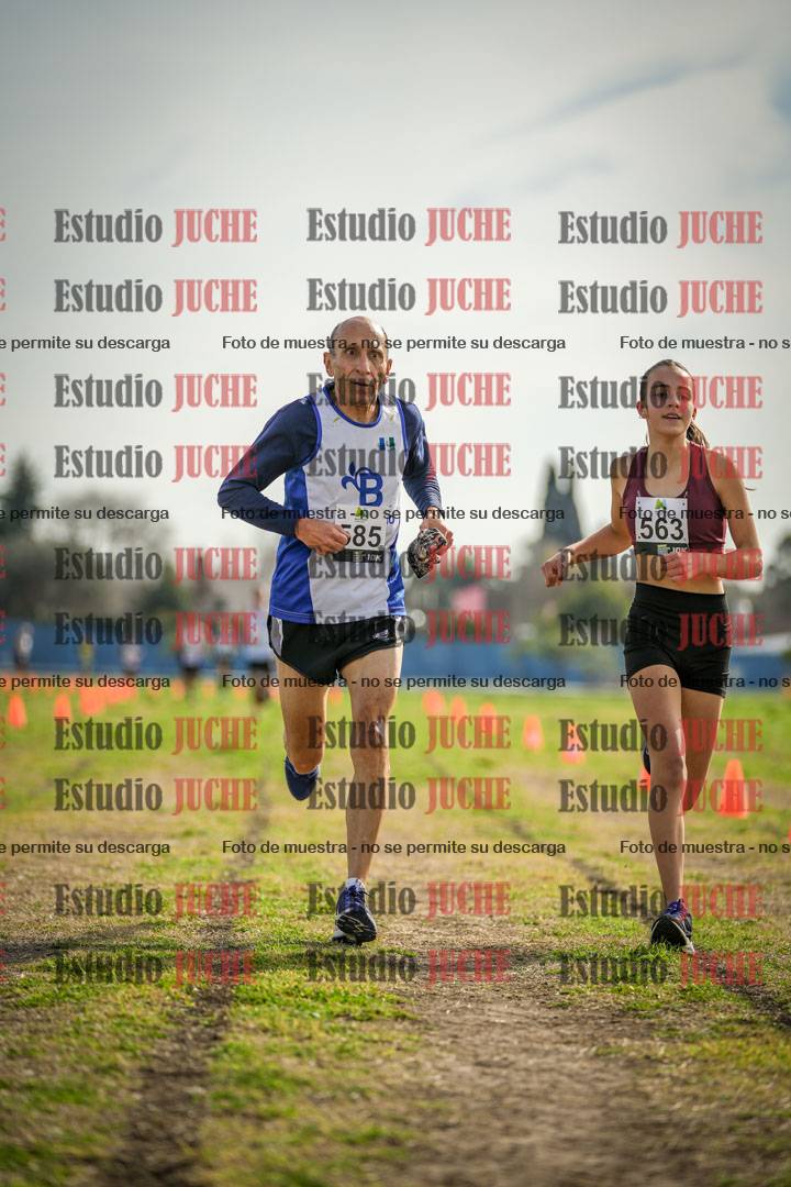 Fotos de la llegada del cross de 1500 m
