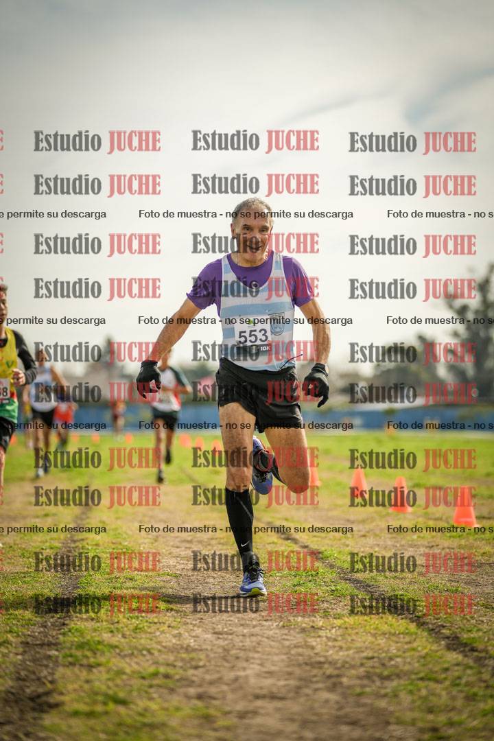 Fotos de la llegada del cross de 1500 m