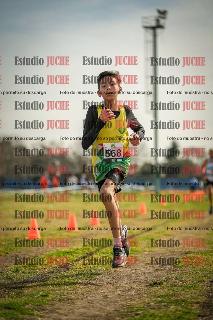 Fotos de la llegada del cross de 1500 m