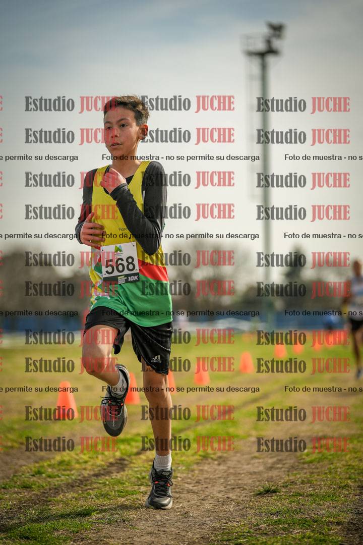 Fotos de la llegada del cross de 1500 m