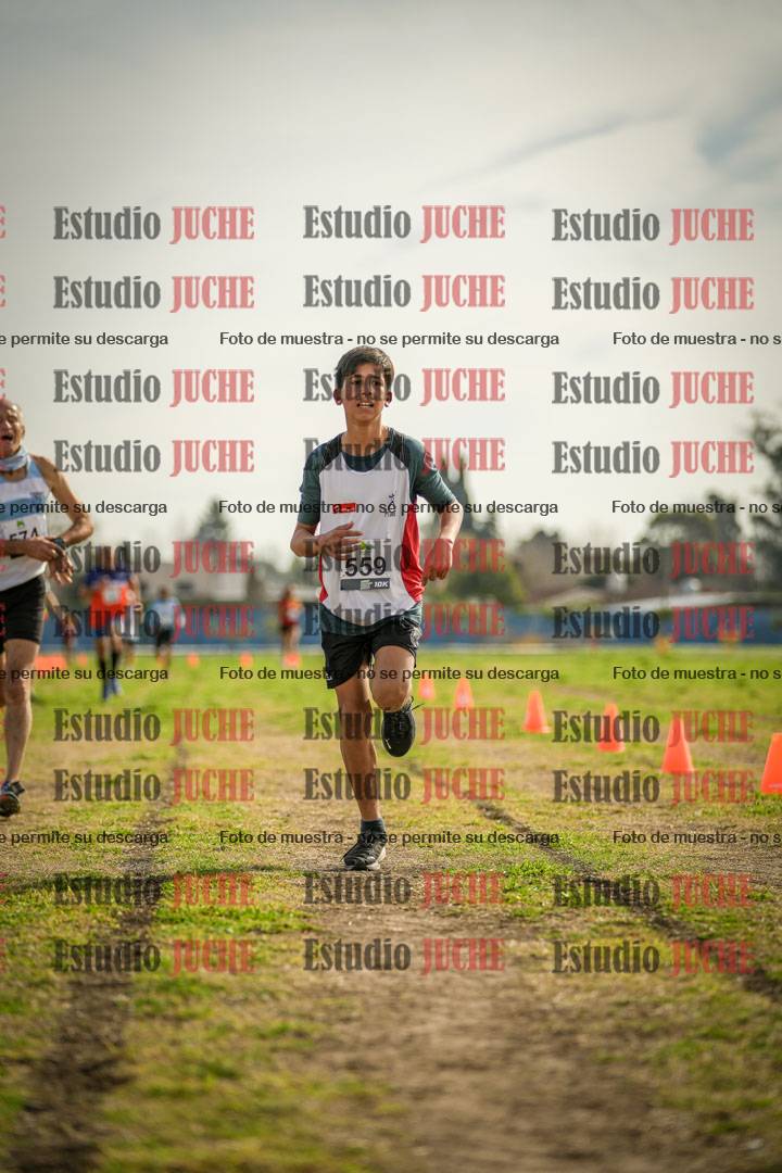 Fotos de la llegada del cross de 1500 m