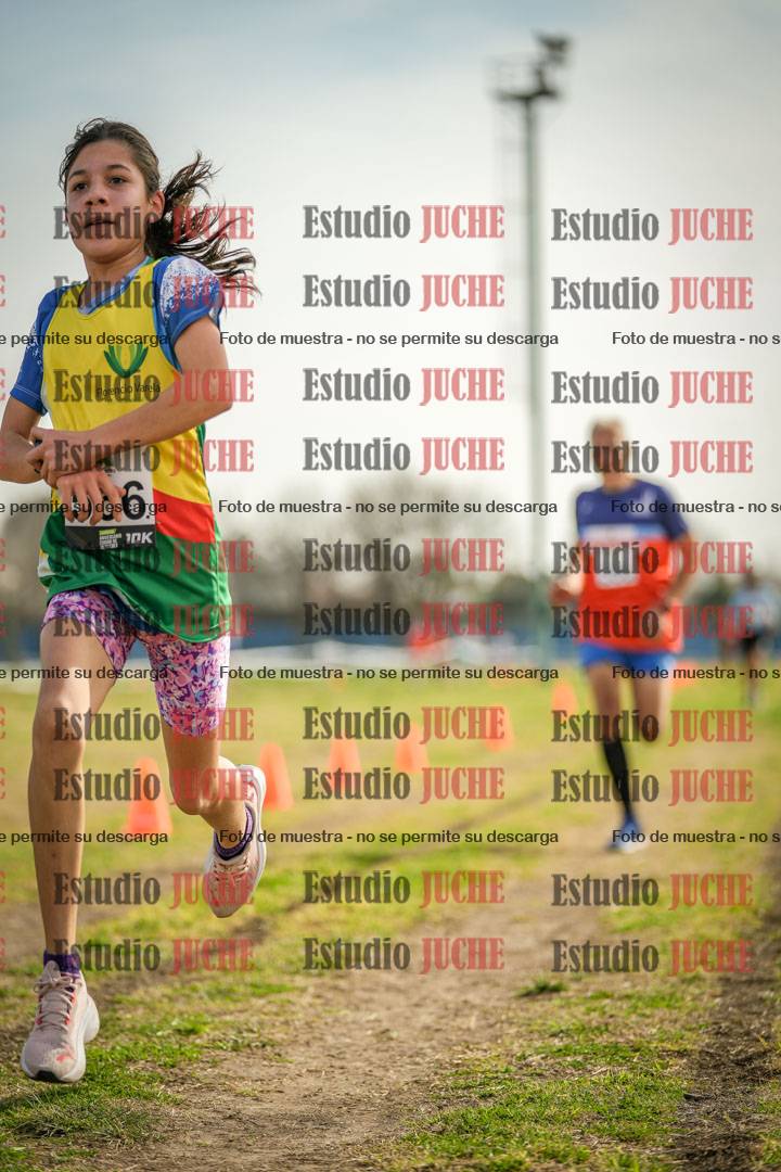 Fotos de la llegada del cross de 1500 m