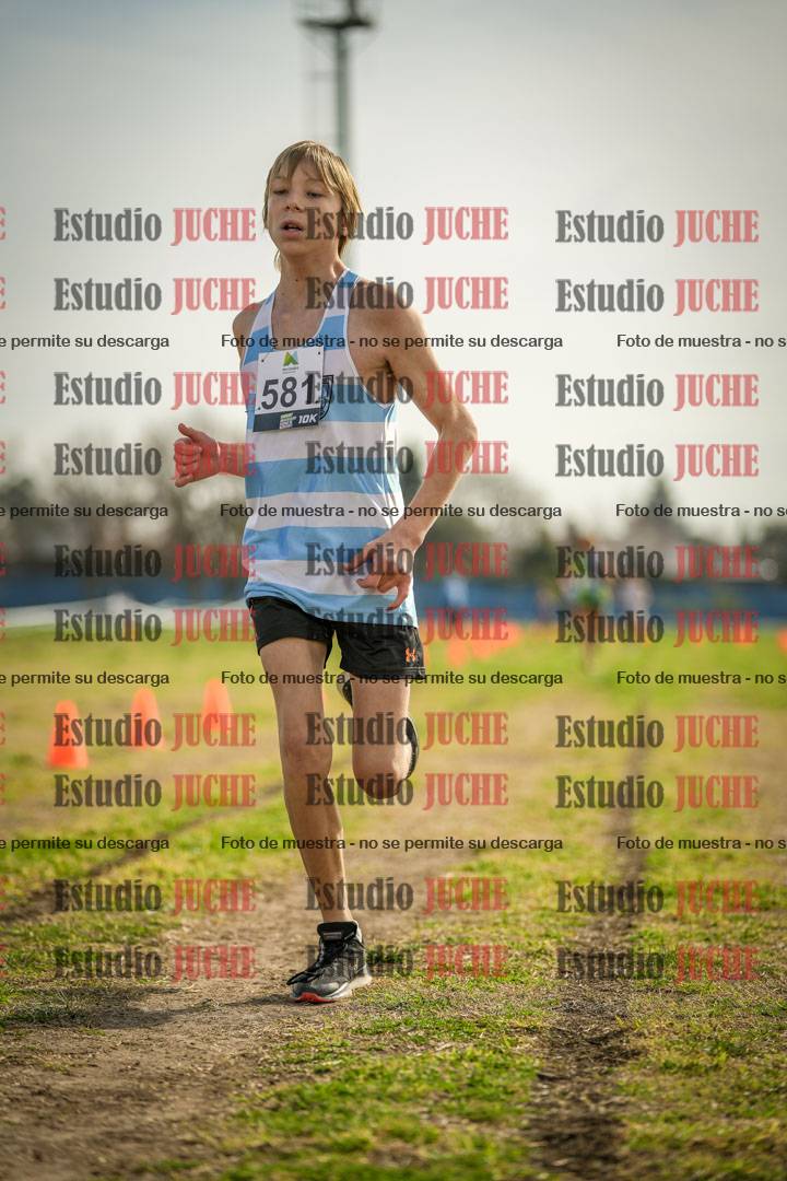 Fotos de la llegada del cross de 1500 m