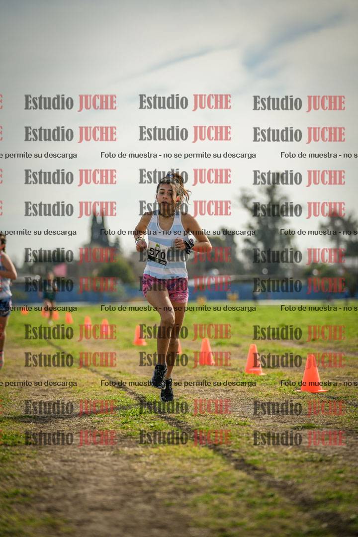 Fotos de la llegada del cross de 1500 m