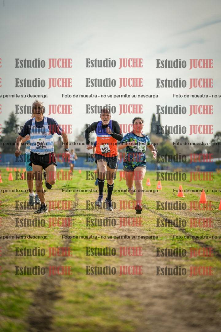 Fotos de la llegada del cross de 1500 m