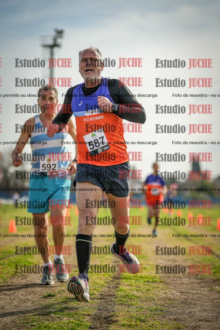 Fotos de la llegada del cross de 1500 m
