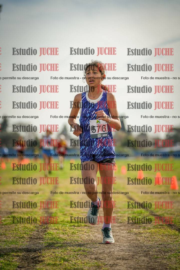 Fotos de la llegada del cross de 1500 m