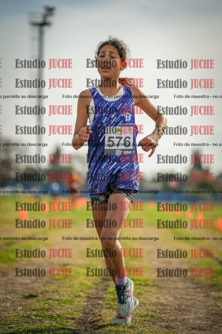 Fotos de la llegada del cross de 1500 m