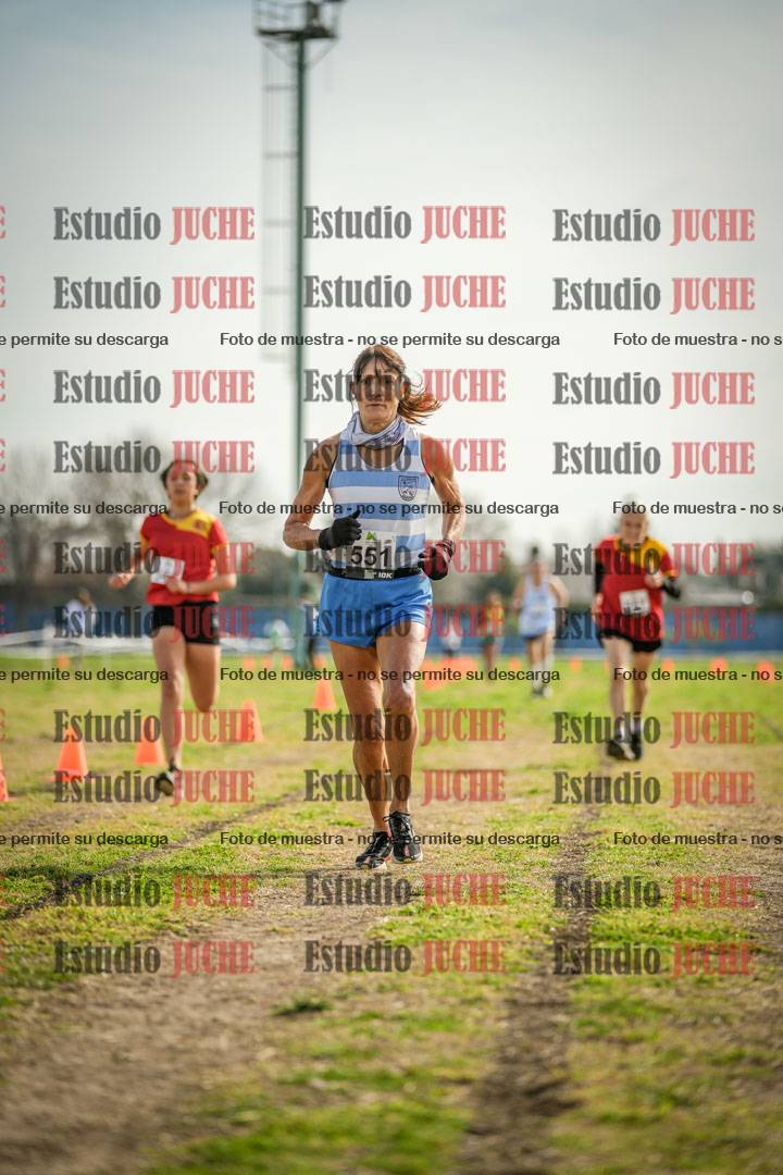 Fotos de la llegada del cross de 1500 m