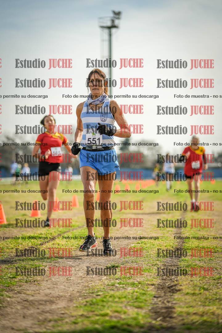 Fotos de la llegada del cross de 1500 m