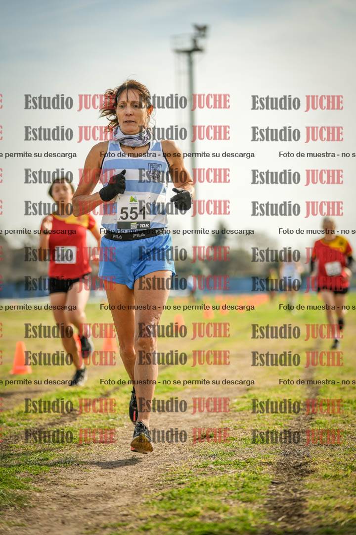 Fotos de la llegada del cross de 1500 m