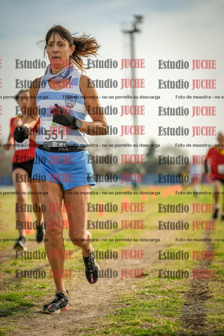 Fotos de la llegada del cross de 1500 m