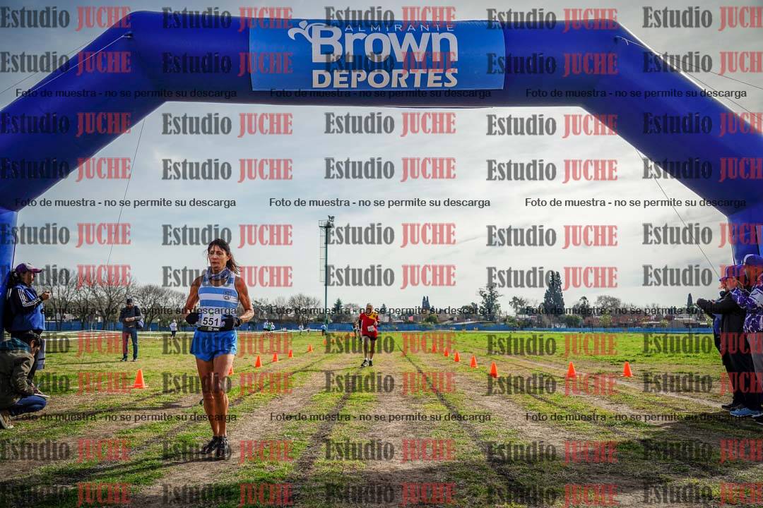 Fotos de la llegada del cross de 1500 m
