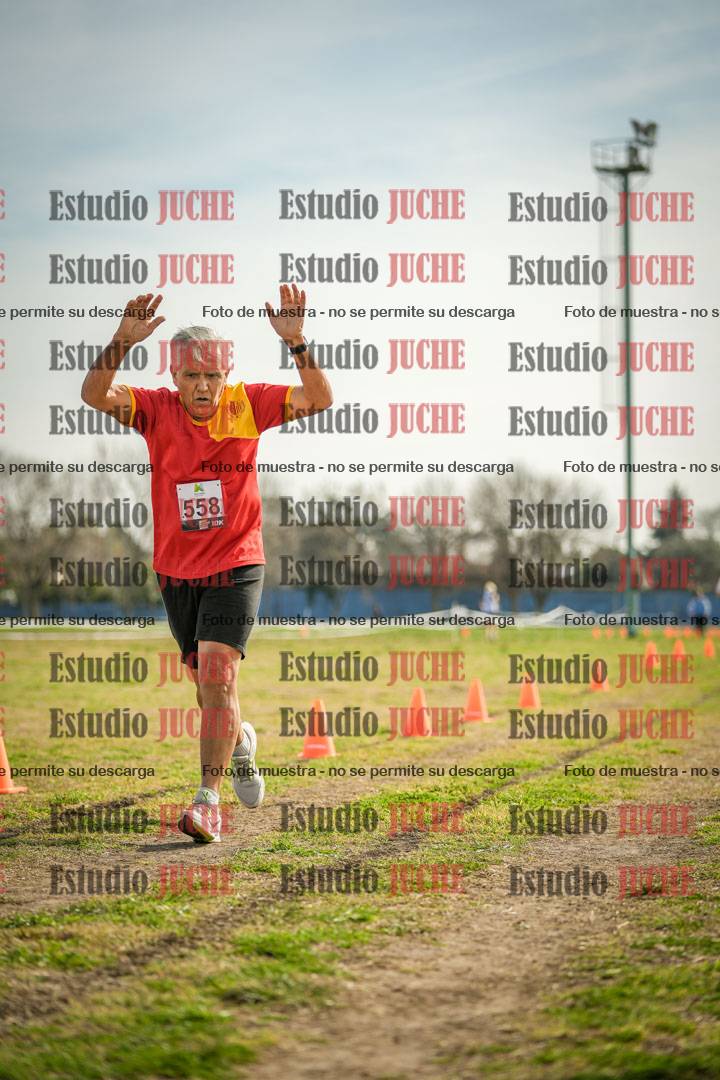 Fotos de la llegada del cross de 1500 m