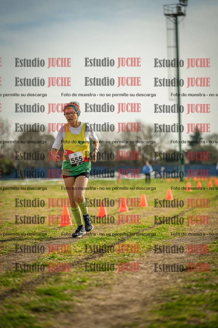Fotos de la llegada del cross de 1500 m