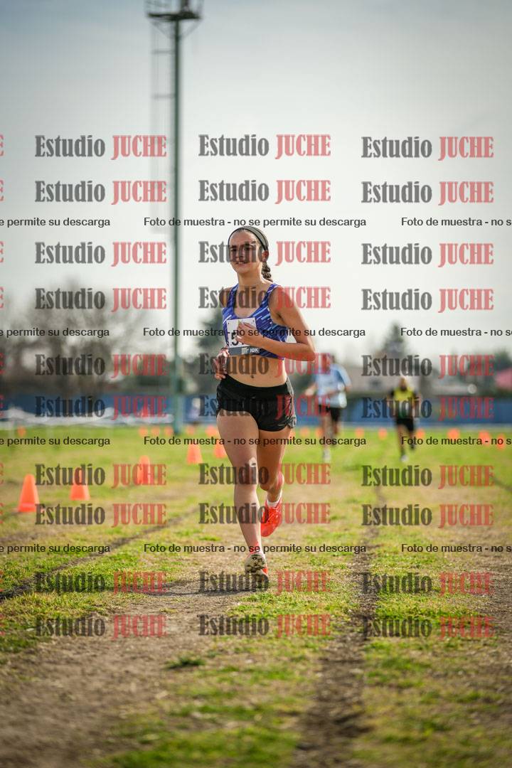 Fotos de la llegada del cross de 1500 m
