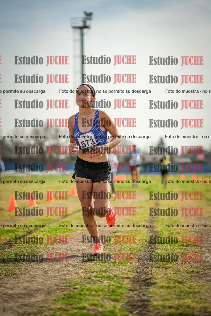 Fotos de la llegada del cross de 1500 m