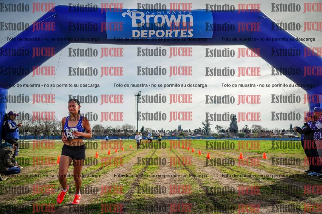 Fotos de la llegada del cross de 1500 m