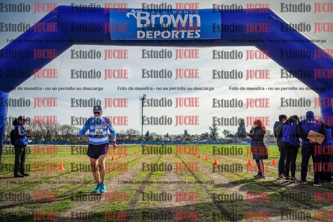 Fotos de la llegada del cross de 1500 m