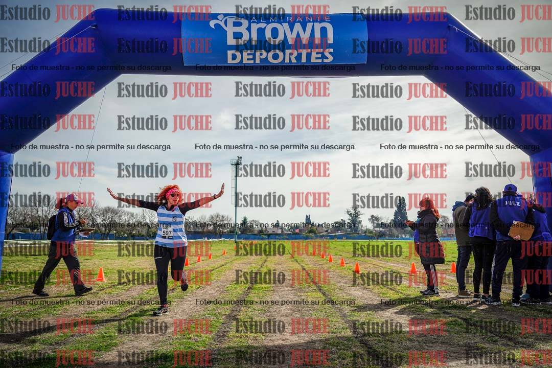 Fotos de la llegada del cross de 1500 m