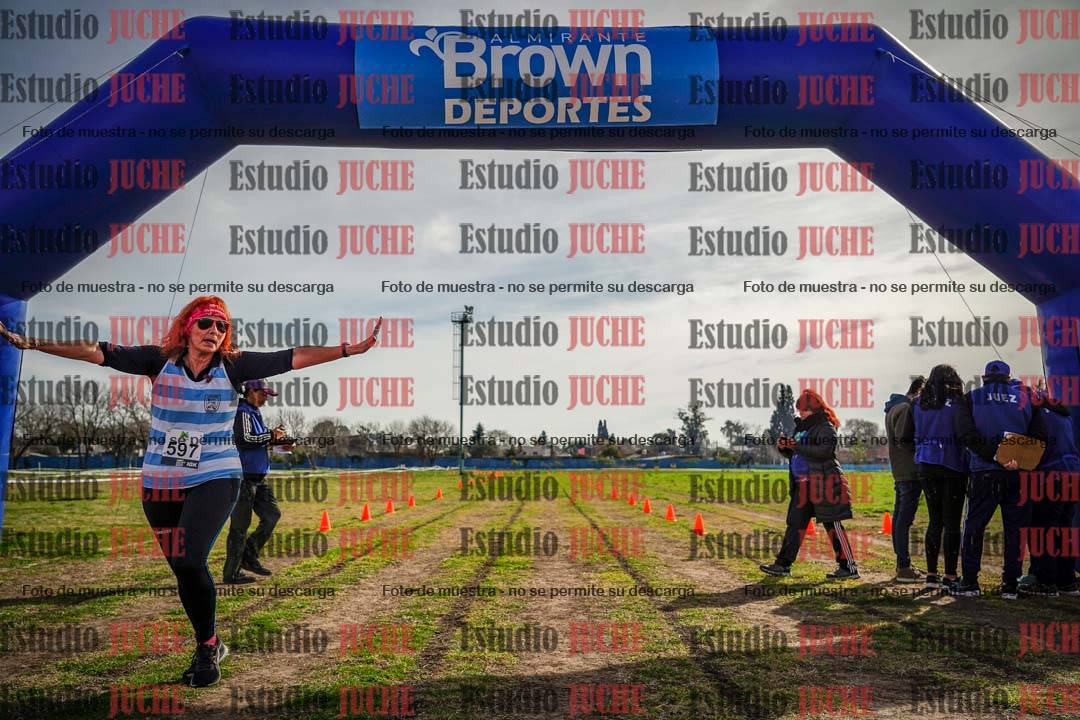 Fotos de la llegada del cross de 1500 m
