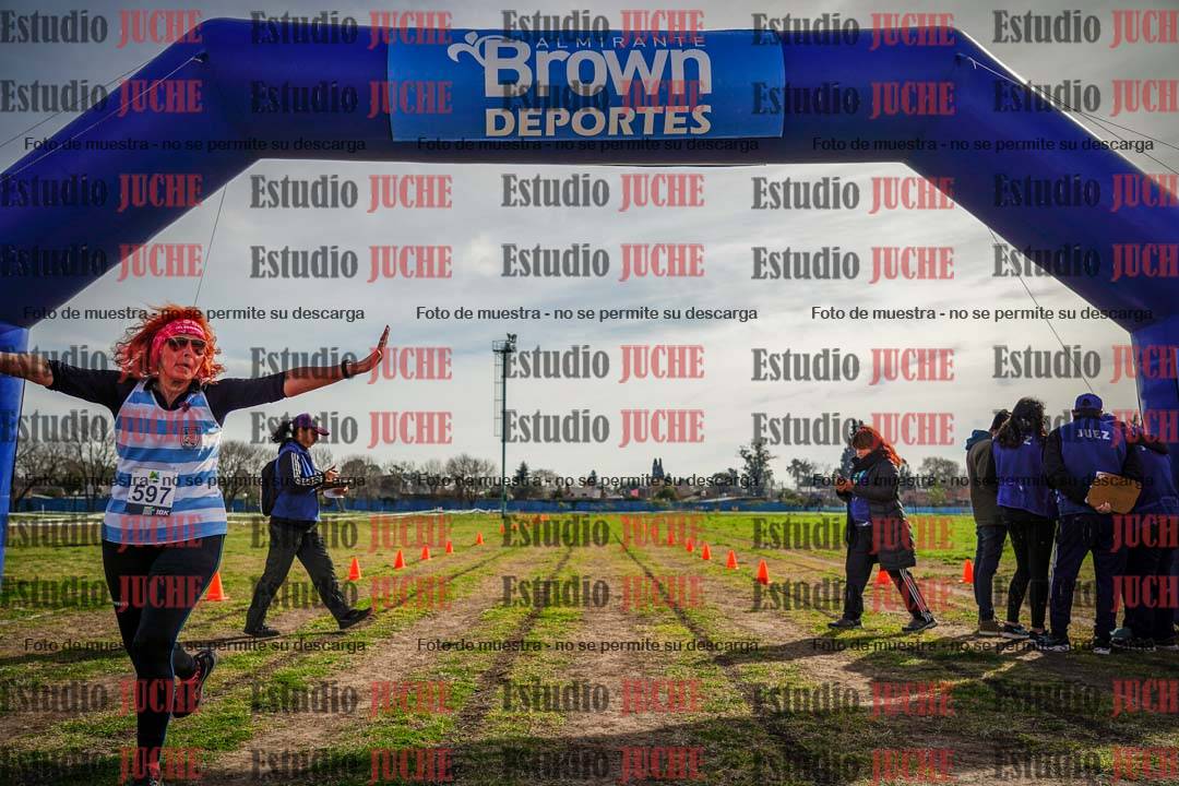 Fotos de la llegada del cross de 1500 m