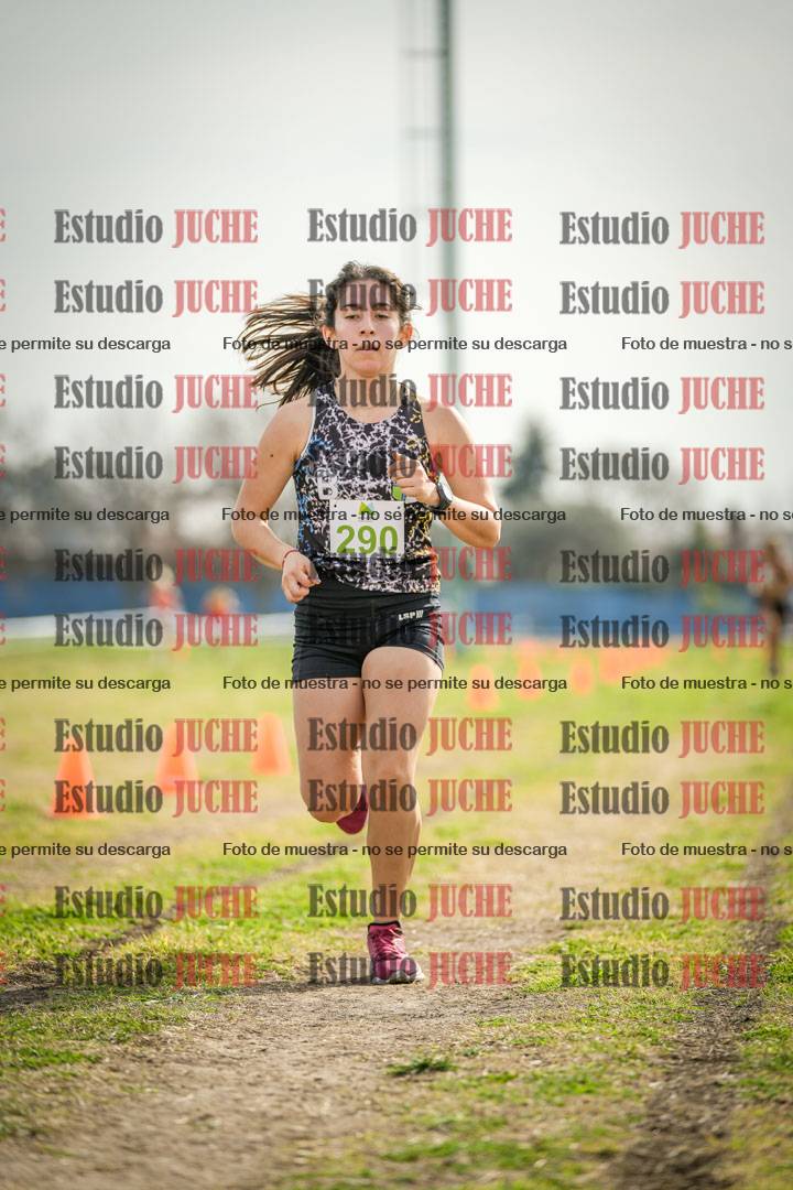 Fotos de la llegada del cross de 4000 m - mujeres