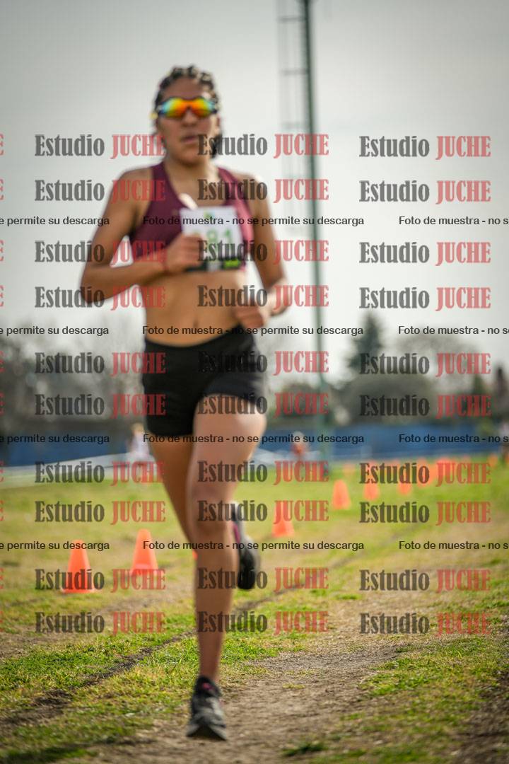 Fotos de la llegada del cross de 4000 m - mujeres