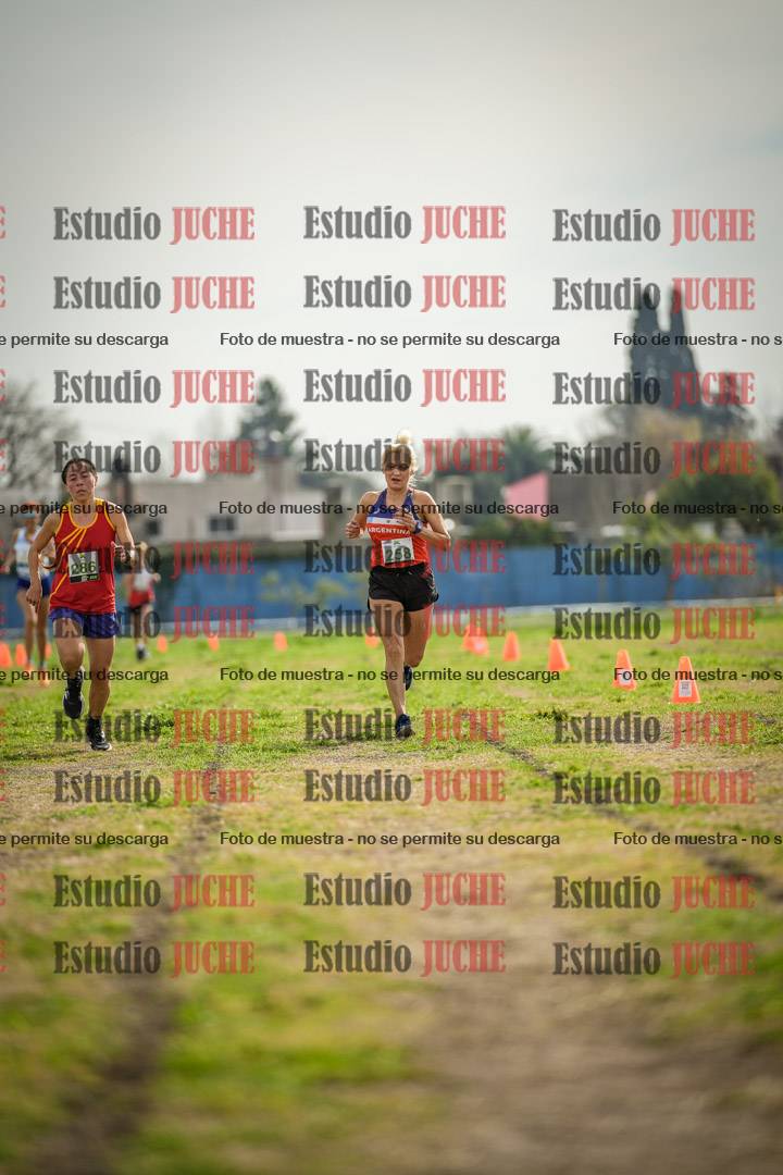 Fotos de la llegada del cross de 4000 m - mujeres