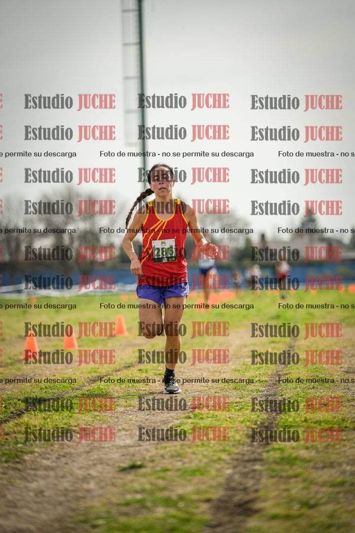 Fotos de la llegada del cross de 4000 m - mujeres