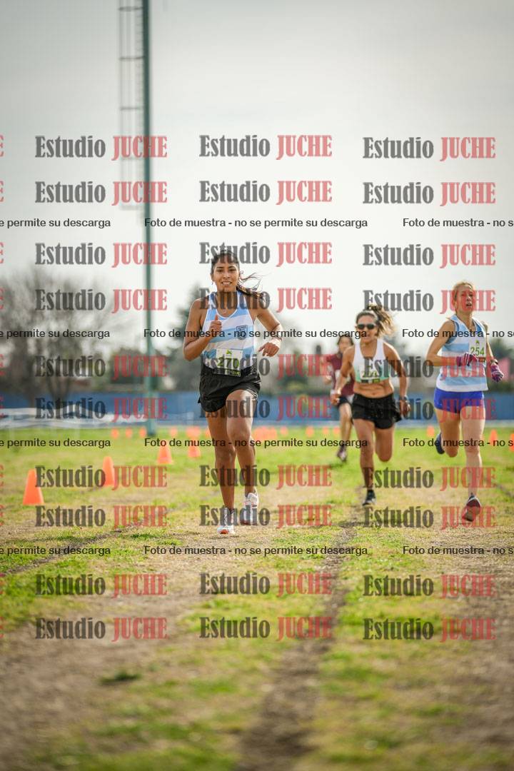 Fotos de la llegada del cross de 4000 m - mujeres